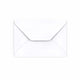 White Trapezium Flap 120gsm Envelope (102 x 146mm)