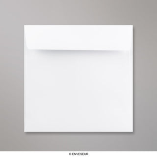 Weißer Briefumschlag 185x185 mm