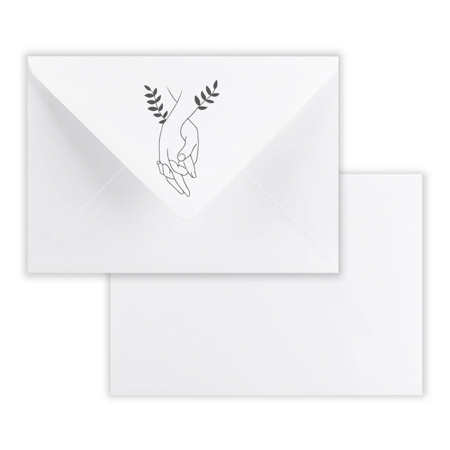 Wedding Envelopes (Hand Bonding Design)