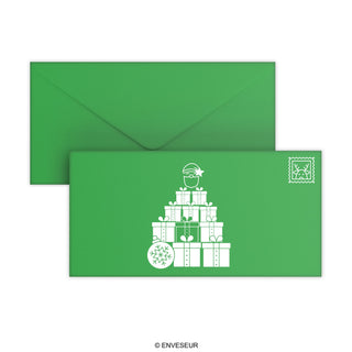 Weihnachtskuvert Weihnachtsmann