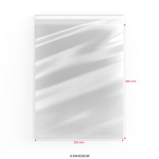 Zellophan-Beutel ohne Kopflasche