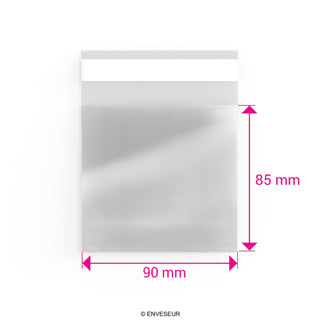 Zellophan-Beutel ohne Kopflasche