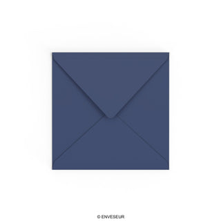 Marineblauer Umschlag 155x155 mm