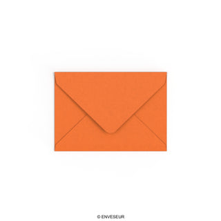 Feuerorangefarbener Umschlag 114x162 mm (C6)