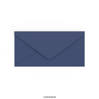 Marineblauer Umschlag 110x220 mm (DL)
