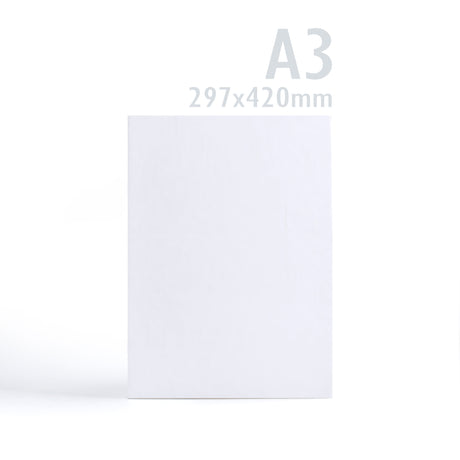 A3 Weiße Karte 300 g/m² Pack mit 50 Stück
