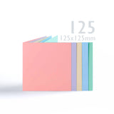 Sortierte Pastellkarten (225 g/m²) und Umschläge (100 g/m²)