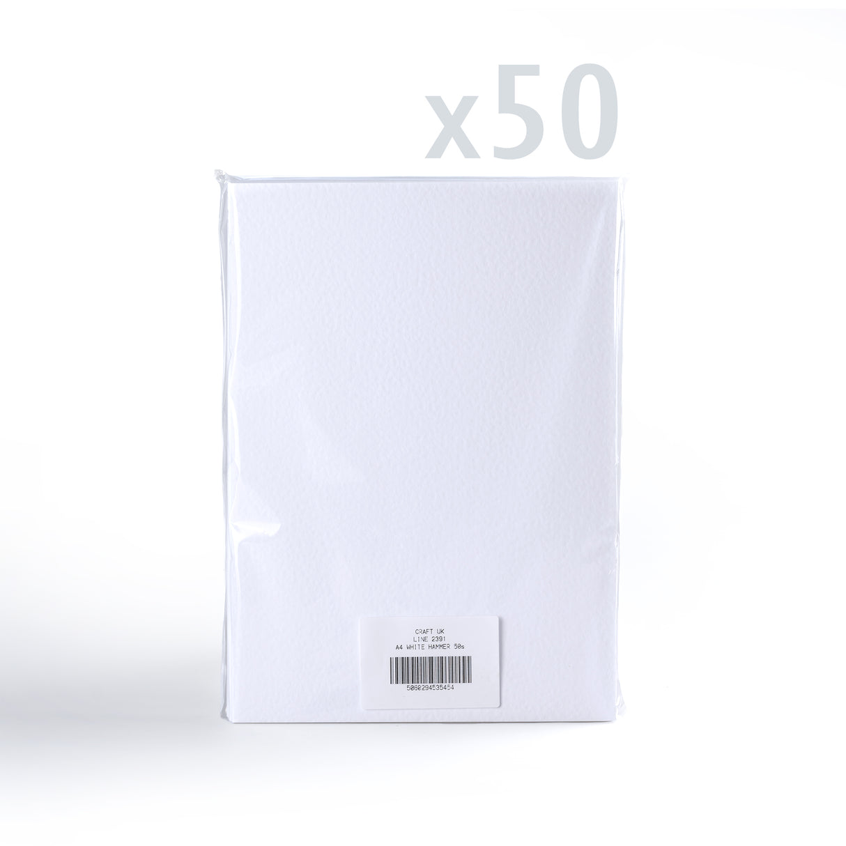 Hammerschlag Karte 300 g/m² Pack mit 50 Stück