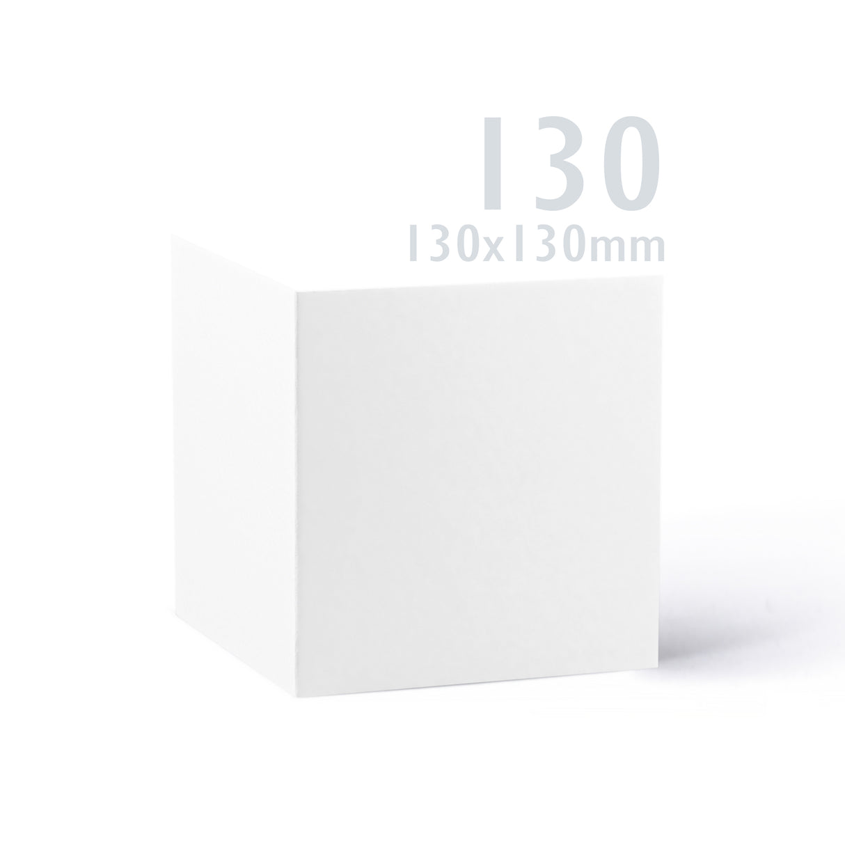 Glattweiße Karten 250 g/m² und Briefumschläge 100 g/m² – Packung