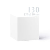 Glattweiße Karten 250 g/m² und Briefumschläge 100 g/m² – Packung