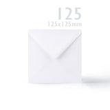 Glattweiße Karten 250 g/m² und Briefumschläge 100 g/m² – Packung