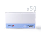 Glattweiße Karten 250 g/m² und Briefumschläge 100 g/m² – Packung