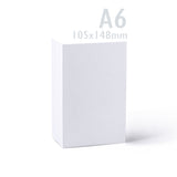 Glattweiße Karten 250 g/m² und Briefumschläge 100 g/m² – Packung