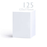 Glattweiße Karten 250 g/m² und Briefumschläge 100 g/m² – Packung