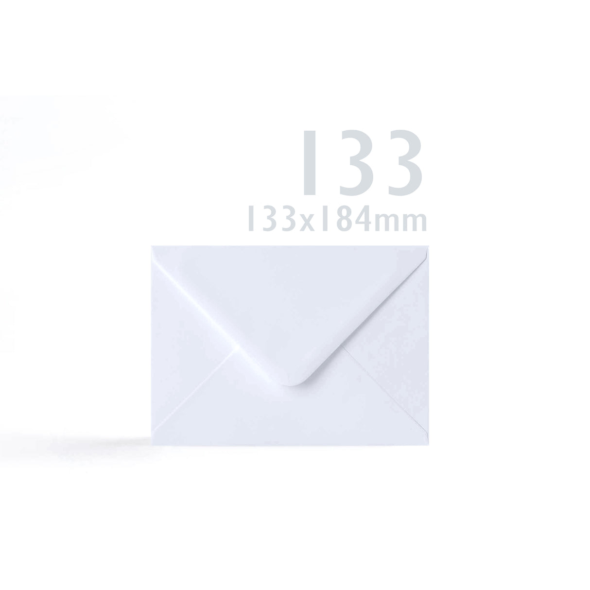 Glattweiße Karten 250 g/m² und Briefumschläge 100 g/m² – Packung