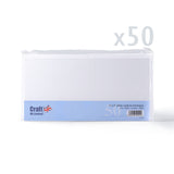 Glattweiße Karten 250 g/m² und Briefumschläge 100 g/m² – Packung