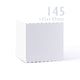 White Smooth Cards & Envelopes Pack White 121x121 mm + 120x120 mm