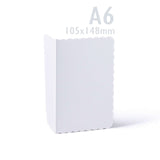 Weiße Karten und Briefumschläge mit Wellenrand – Packung