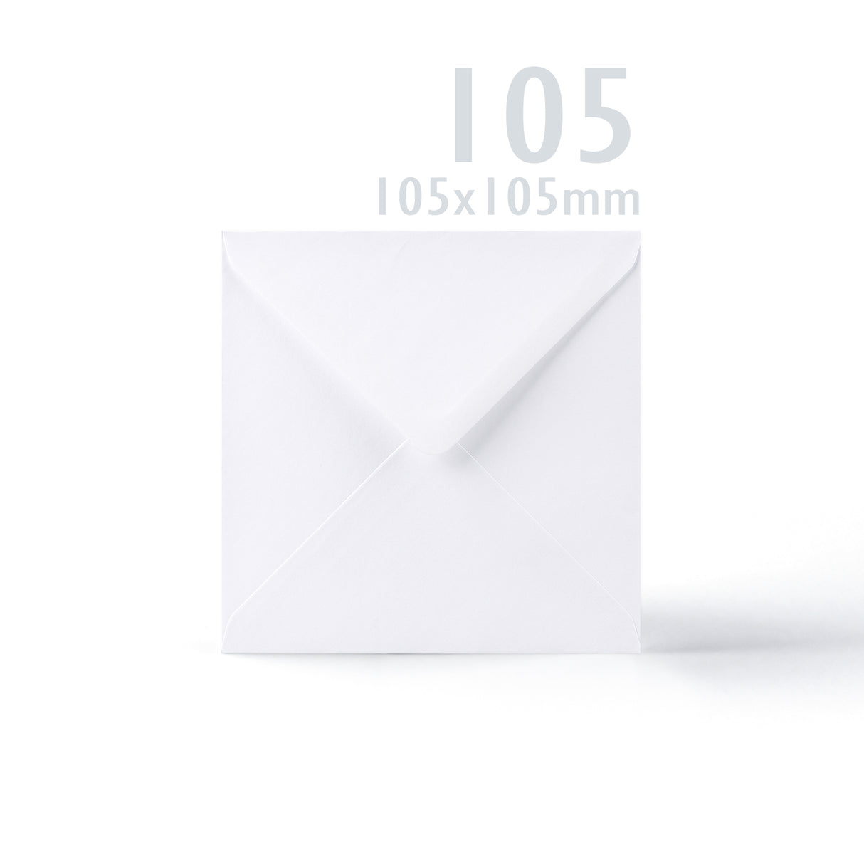 Glattweiße Karten 250 g/m² und Briefumschläge 100 g/m² – Packung