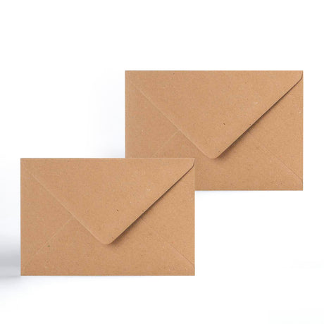 Kraft Umschläge 110 g/m² Pack mit 150 Stück