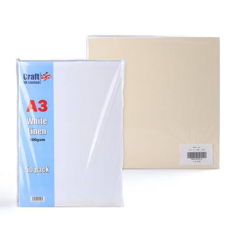 Leinen Karte 300 g/m² Pack