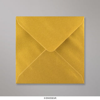 Metallic Goldener Briefumschlag 130x130 mm