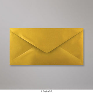 Metallic Goldener Briefumschlag 110x220 mm (DL)
