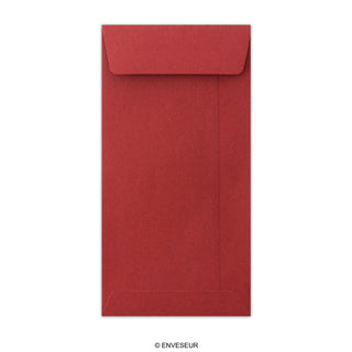 Dunkelrote Versandtasche 220x110 mm (DL)