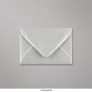 Metallic Silberner Briefumschlag 70x100 mm