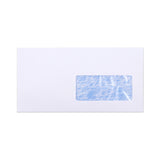 Weißer Briefumschlag mit Innendruck – mit Fenster 115x225 mm (DL+) 90gsm