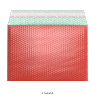 Metallisch-glänzende Luftpolster Versandtaschen