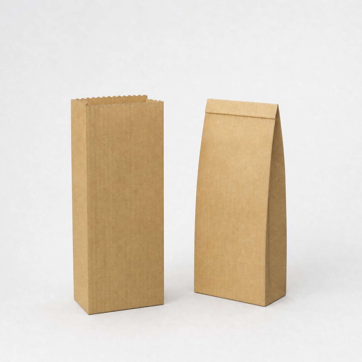 Kraftpapiertüten für Lebensmittel