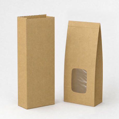 Kraftpapiertüten für Lebensmittel