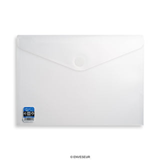 Lichtdurchlässige Polypropylen-Hüllen mit V-LOCK-Klettverschlüssen