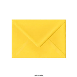 Gelb Briefumschlag 133x184 mm