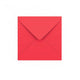 Bright Red Gummed V-Flap Envelope (140 x 140mm)