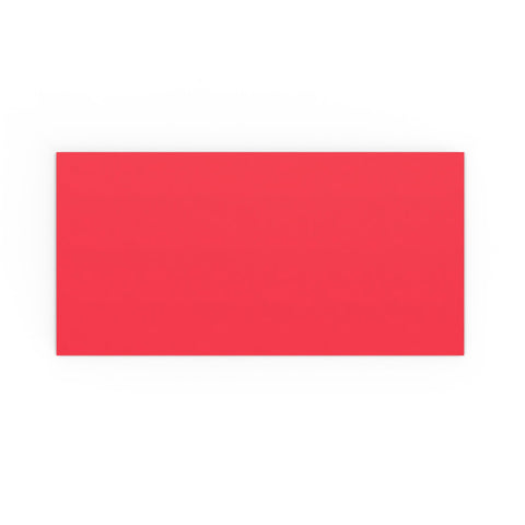 DL Bright Red Gummed V-Flap Envelope (110 x 220mm)