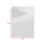 Transparente Druckverschlussbeutel