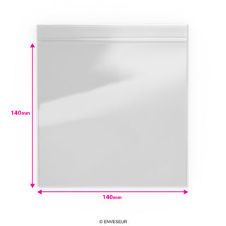 Transparente Druckverschlussbeutel