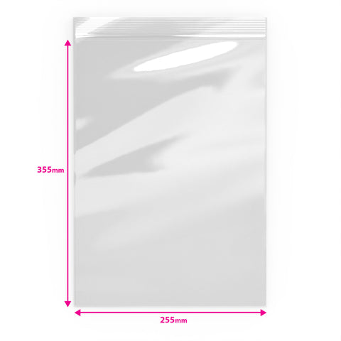 Transparente Druckverschlussbeutel