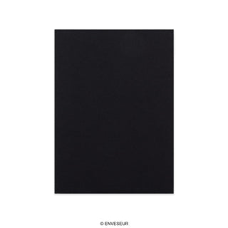 Schwarze Papprückwandtasche 229x162 mm (C5)