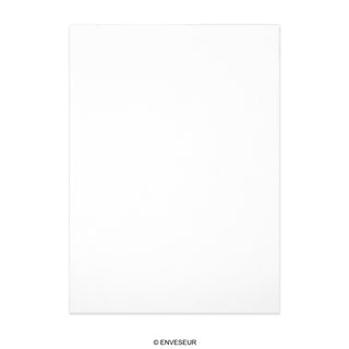 Weiße Papprückwandtasche 260x360 mm