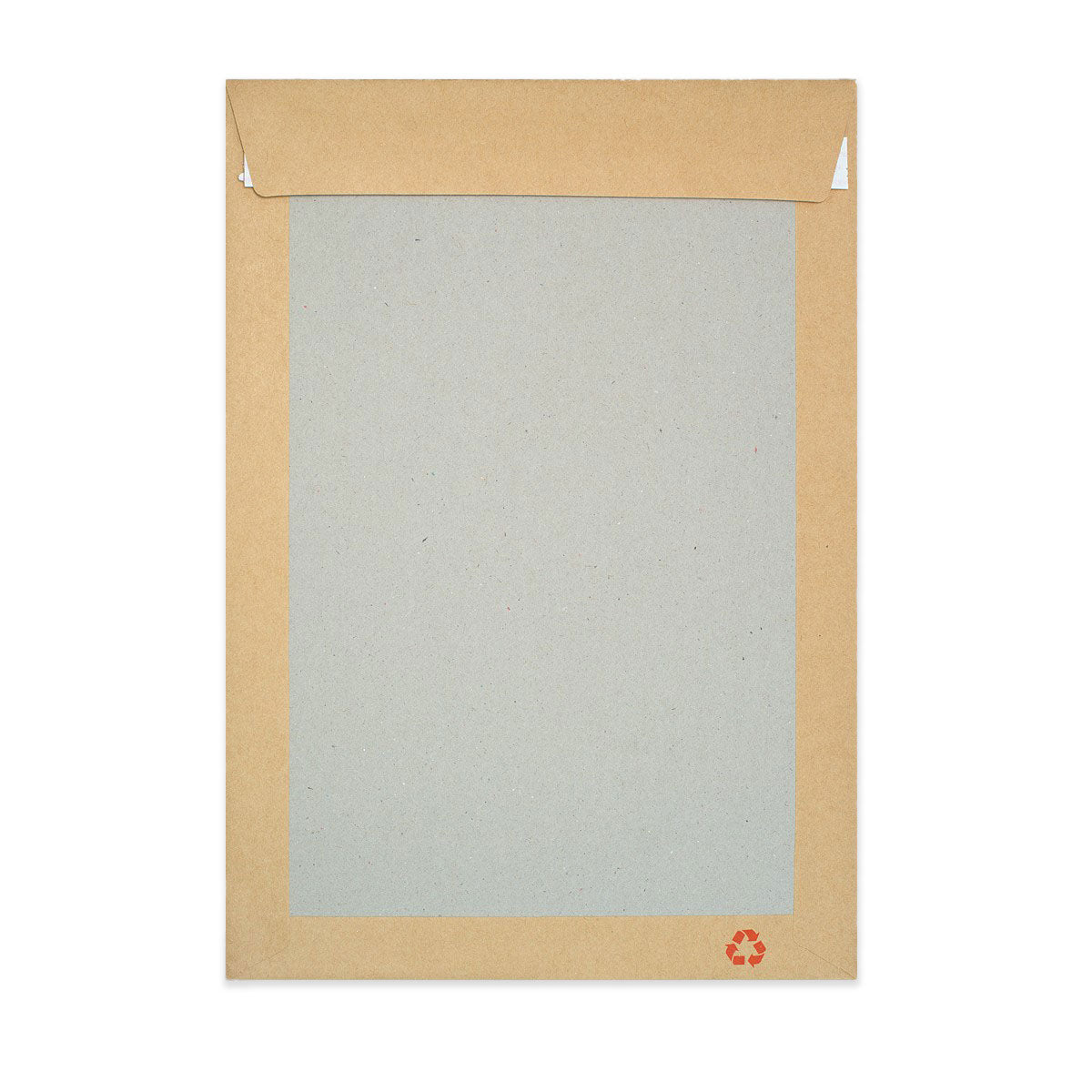 Manila Papprückwandtasche - mit Aufdruck 324x229 mm (C4)