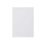 Voll-Weiße Papprückwandtasche 324x229 mm (C4) 450gr