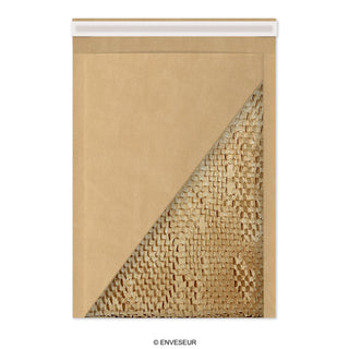 Ökologisch gepolstere Versandtaschen - Honeycomb