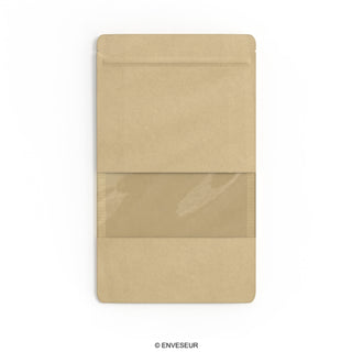 Doypack-Beutel Lebensmittel mit Fenster