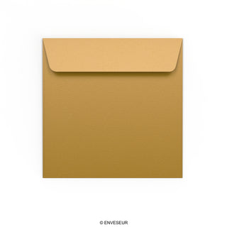 Goldener Briefumschlag 155x155 mm