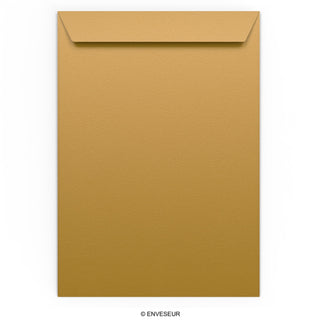 Goldener Briefumschlag 324x229 mm (C4)