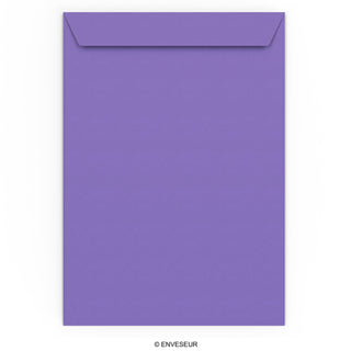 Violetter Briefumschlag 324x229 mm (C4)