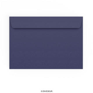 Dunkelblauer Briefumschlag 162x229 mm (C5)